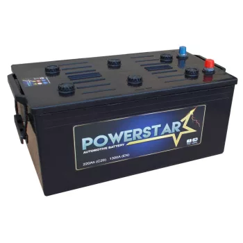 Powerstar 220Ah/1300A akkumulátor - bal pozitív