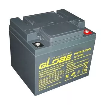 Globe WP50-12NE 12V 50Ah akkumulátor - jobb pozitív