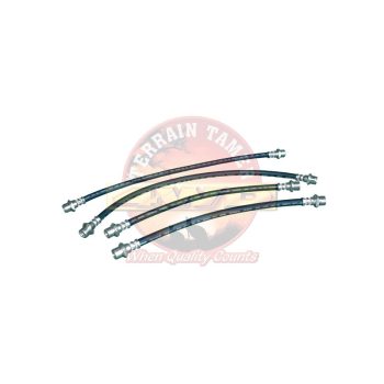   Terrain Tamer Fékcső készlet első és hátsó VSC-vel szerelt modellekhez 50 mm-el hosszabb, mint a gyári (Hose Kit Brake Front And Rear 50Mm Longer Suits With Vsc) Toyota Hilux GGN 25 KUN 25 KUN TGN 26 36 2004->