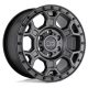 Alumínium felni 16x8 ET45 6x130 Matte Gunmetal W/ Black Bolts Midhill Black Rhino