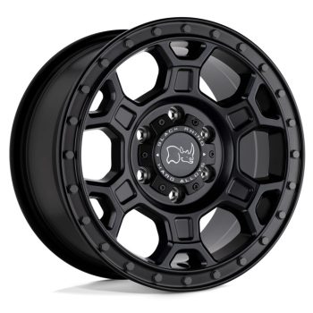   Alumínium felni 16x8 ET45 6x130 Matte Black W/ Gunmetal Bolts Midhill Black Rhino