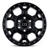   Alumínium felni 16x8 ET45 6x130 Matte Black W/ Gunmetal Bolts Midhill Black Rhino