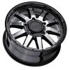   Alumínium felni 17x7.5 ET45 6x130 Gloss Black Excursion Black Rhino