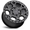   Alumínium felni 17x8 ET45 6x130 Matte Gunmetal W/ Black Bolts Midhill Black Rhino