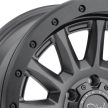 Alumínium felni 17x8.5 ET-18 5x114.3 Gun Black Dugger Black Rhino