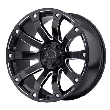   Alumínium felni 17x9 ET-12 5x127 Gloss Black Milled Selkirk Black Rhino