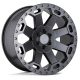 Alumínium felni 17x9 ET12 6x139,7 Matte Gunmetal Warlord Black Rhino