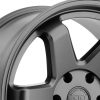   Alumínium felni 17x9.5 ET-18 5x127 Gun Black Roku Black Rhino
