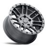   Alumínium felni 18x8 ET30 5x127 Matte Brushed Gunmetal W/ Black Bolts Arches Black Rhino