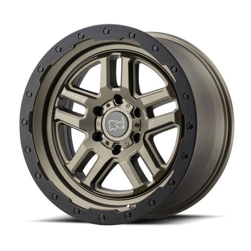 Alumínium felni 18x8 ET30 5x114.3 Matte Black/Matte Bronze Barstow Black Rhino