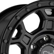 Alumínium felni 18x8 ET48 6x130 Matte Black Midhill Black Rhino