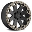 Alumínium felni 18x8 ET35 5x120 Matte Black/Machine Dark Warlord Black Rhino