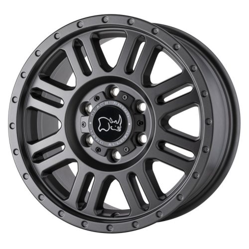 Alumínium felni 18x8 ET48 6x130 Matte Gunmetal Yellowstone Black Rhino