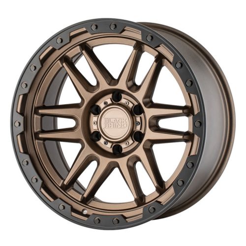 Alumínium felni 18x9 ET-18 5x127 Matte Bronze/Black Lip Edge Apache Black Rhino