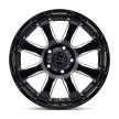 Alumínium felni 18x9 ET12 6x139,7 Gloss Black W/ Milled Spokes Sierra Black Rhino