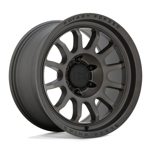 Alumínium felni 20x8.5 ET0 6x114.3 Matte Brushed Gunmetal Rapid Black Rhino