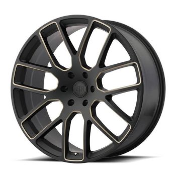   Alumínium felni 20x9 ET0 6x139,7 Matte Black/Dark Tint Milled Kunene Black Rhino