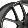   Alumínium felni 20x9 ET25 5x150 Matte Black/Dark Tint Milled Kunene Black Rhino