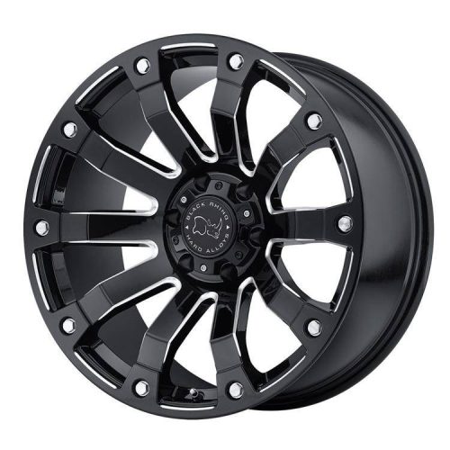 Alumínium felni 20x9 ET12 6x139,7 Gloss Black Milled Selkirk Black Rhino