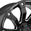 Alumínium felni 20x9 ET12 6x139,7 Gloss Black Milled Selkirk Black Rhino
