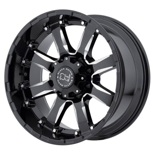 Alumínium felni 20x9 ET12 6x135 Gloss Black Milled Sierra Black Rhino