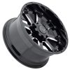   Alumínium felni 20x9 ET12 6x135 Gloss Black Milled Sierra Black Rhino