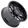  Alumínium felni 20x9 ET12 6x139,7 Gloss Black Milled Sierra Black Rhino