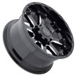 Alumínium felni 20x9 ET12 6x139,7 Gloss Black Milled Sierra Black Rhino