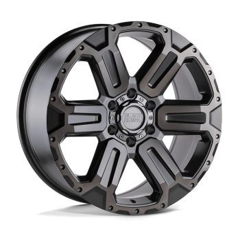   Alumínium felni 20x9 ET40 6x139,7 Matte Gunmetal W/ Brushed Face & Gunmetal Tint Wanaka Black Rhino