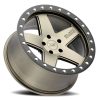   Alumínium felni 20x9.5 ET0 5x139.7 Matte Bronze Crawler Black Rhino