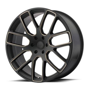   Alumínium felni 22x9.5 ET20 5x139.7 Matte Black/Dark Tint Milled Kunene Black Rhino