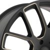   Alumínium felni 22x9.5 ET20 5x139.7 Matte Black/Dark Tint Milled Kunene Black Rhino