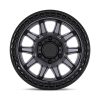   Alumínium felni 17x8.5 ET34 5x127 Matte Gunmetal W/ Matte Black LIP Calico Black Rhino