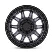 Alumínium felni 17x8.5 ET34 5x120 Matte Gunmetal W/ Matte Black LIP Calico Black Rhino