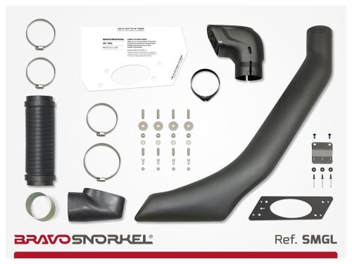 Bravo Snorkel Mercedes G Class W460 / 461 / 463 (1979 - Onwards) - Bal Oldal