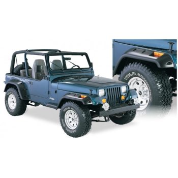   Sárvédő szélesítés BUSHWACKER Cut-Out - Jeep Wrangler YJ