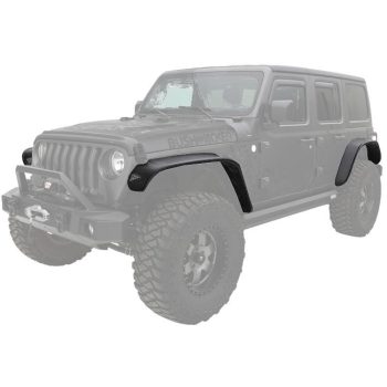   Bushwacker Flat Style sárvédőszélesítés szett - Jeep Wrangler JL 18->