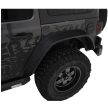 Bushwacker Flat Style sárvédőszélesítés szett - Jeep Wrangler JL 18->
