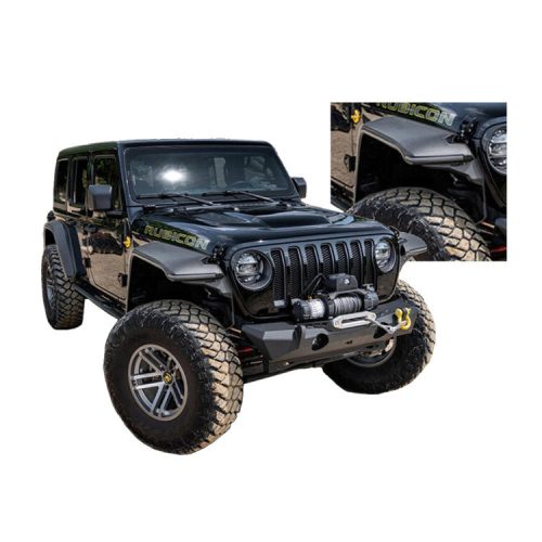 Bushwacker HyperForm sárvédőszélesítés szett - Jeep Wrangler JL 18->