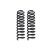 Clayton Off Road Lift 5,5" első spirálrugó - Jeep Wrangler TJ 97-06; Wrangler LJ 04-06