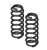 Hátsó spirál rugó progressziv emelés +2,5" CLAYTON OFF ROAD - Jeep Wranger JL