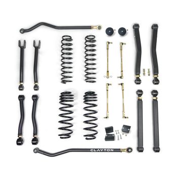   Clayton Off Road Overland+ 392 Lift 2,5" Felfüggesztés készlet - Jeep Wrangler JL 18->