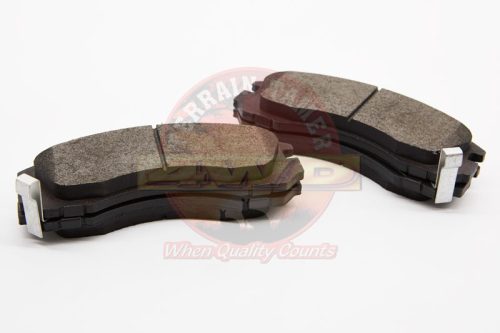 Terrain Tamer Fékbetét készlet első TT 2 dugattyús féknyereghez (Disc Pad Set Front Terrain Tamer Triton Mk 2 Piston Caliper) Mitsubishi Pajero 1991-2000 L200 2005-2007