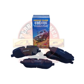   Terrain Tamer Fékbetét készlet első TT (Disc Pad Set Front Terrain Tamer Tdv6 2.7 V8 4.4) Land Rover Discovery 2005-2012 Range Rover 2005->