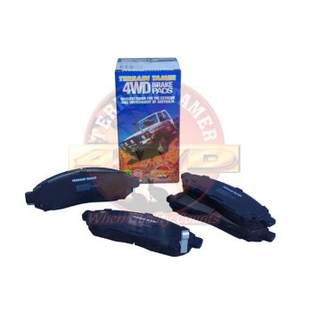   Terrain Tamer Fékbetét készlet első 295 mm-es tárcsához (Disc Pad Set Front 295Mm Dia Disc D40M D40T Except V9Xt) Nissan Navara D40 2005-> Pathfinder 2005->