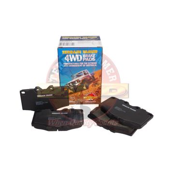   Terrain Tamer Fékbetét készlet első TT (Disc Pad Set Front Terrain Tamer) Toyota Hilux LN 46 60 61 65 RN 36 46 YN 60 63 65 67 1979-1988 Landcruiser BJ 42 45 46 60 70 73 74 75 FJ 40 45 60 62 70 73 75 HJ 47 60 61 75 LJ RJ 70 1980-1990