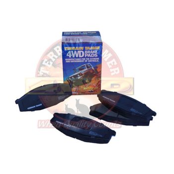   Terrain Tamer Fékbetét készlet első (Disc Pad Set Front) Ford Maverick 1987-1991 Nissan Patrol 160 1980-1987