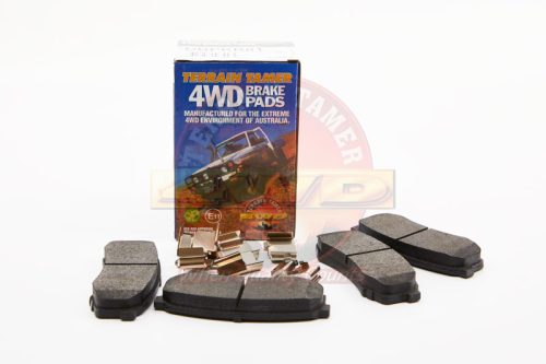 Terrain Tamer Fékbetét és rögzítő készlet (Rear Brake Pads & Fitting Kit) Toyota Landcruiser FJ 80 FZJ HZJ 105 70 75 76 FZJ HDJ HZJ 78 79 80 HZJ 73 VDJ 76 78 79 GDJ GRJ KDJ TRJ 150 GRJ KDJ KZJ RZJ 120 KZJ 78 95 RZJ 95 1991->