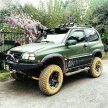 EFS felfüggesztés +30 mm futómű emelő készlet Suzuki Grand Vitara 3 ajtós 4 hengeres benzin1998-2005