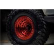 Alumínium felni 17x9 ET-15 5x127 D100 Zephyr Beadlock Candy Red Fuel